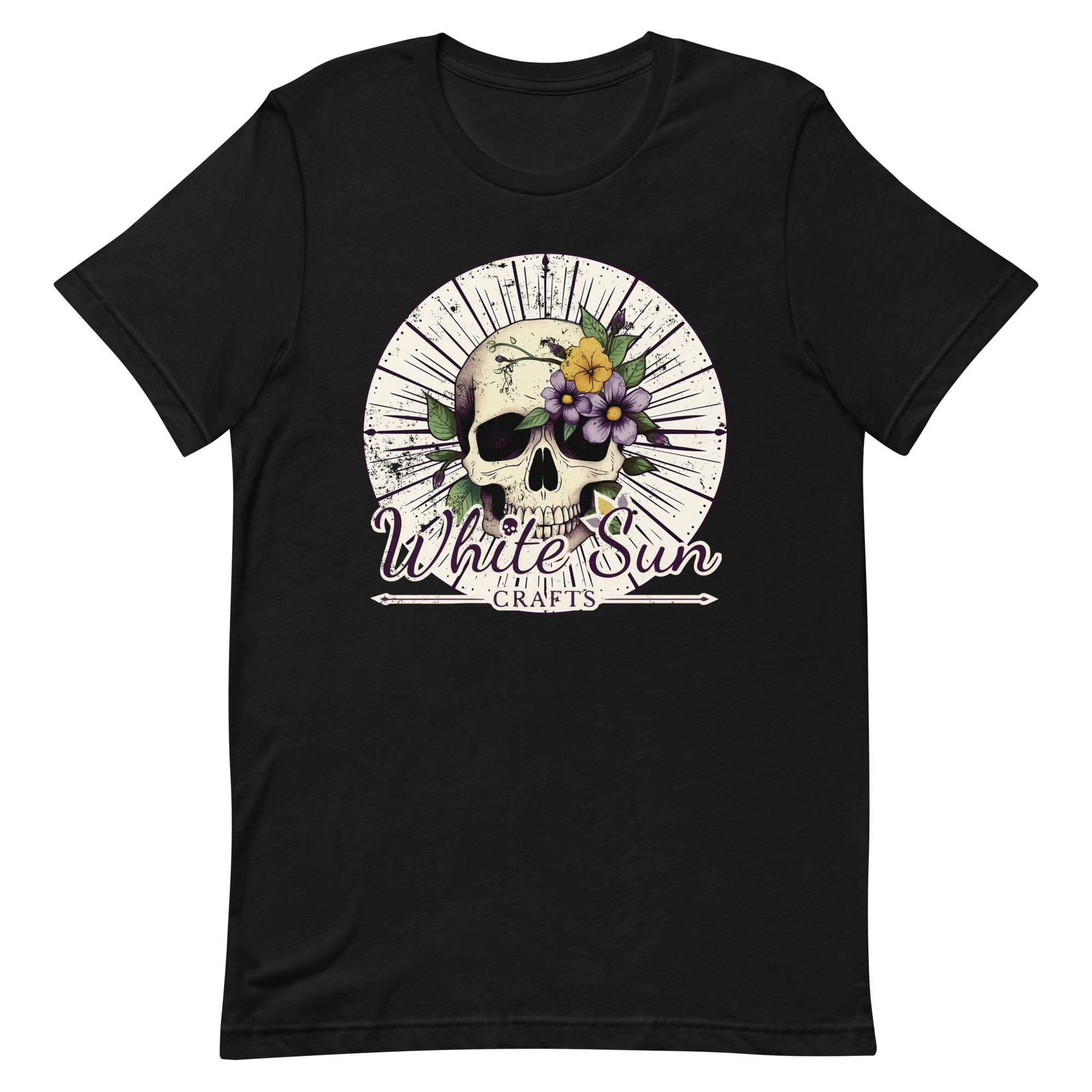 White Sun Crafts Logo Color Unisex T-shirt