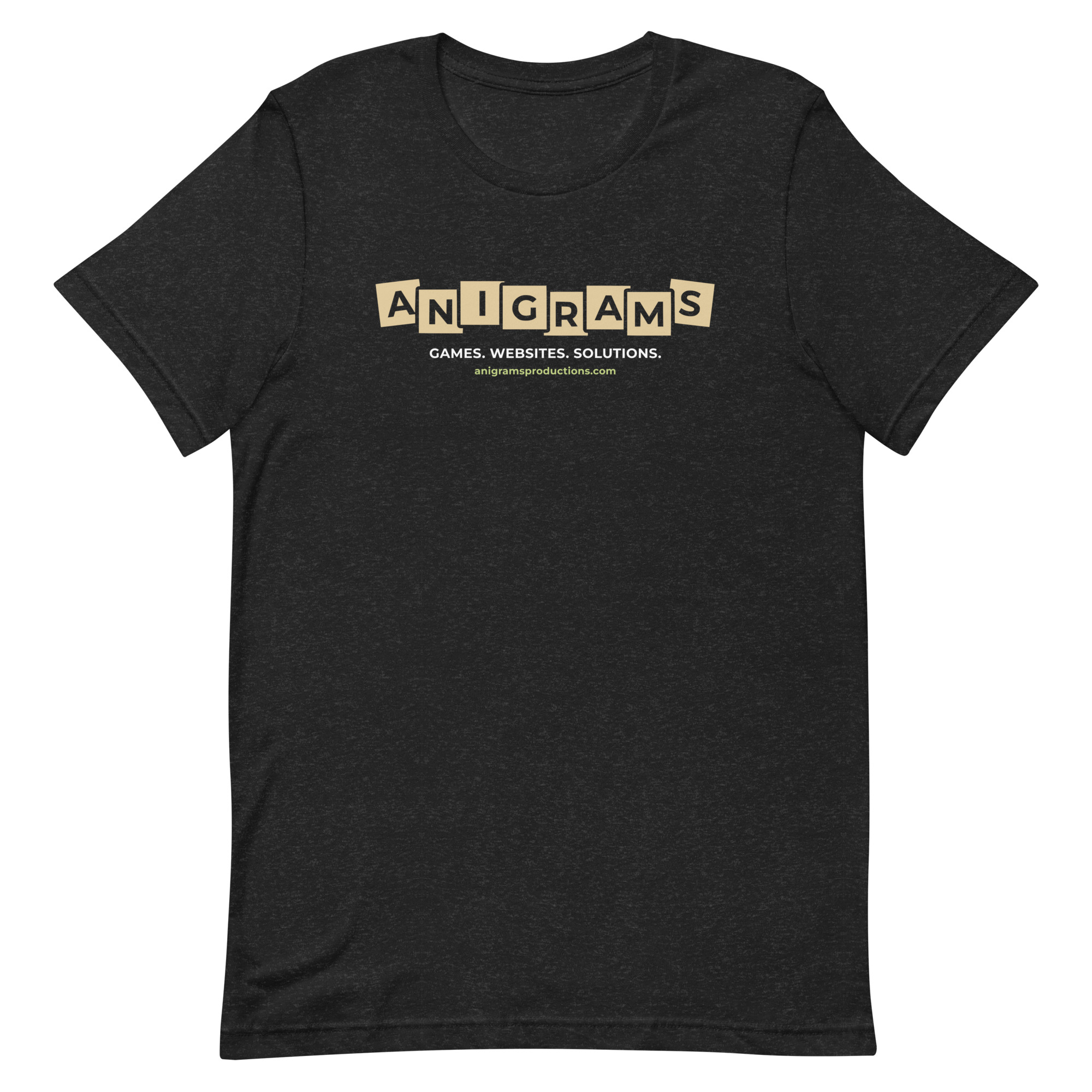 Anigrams Productions Logo Shirt, Indie Game Studio Shirt, Gift for Gamers, Gamer Gift, Game Lover Shirt, Plus Sizes, Unisex T-Shirt