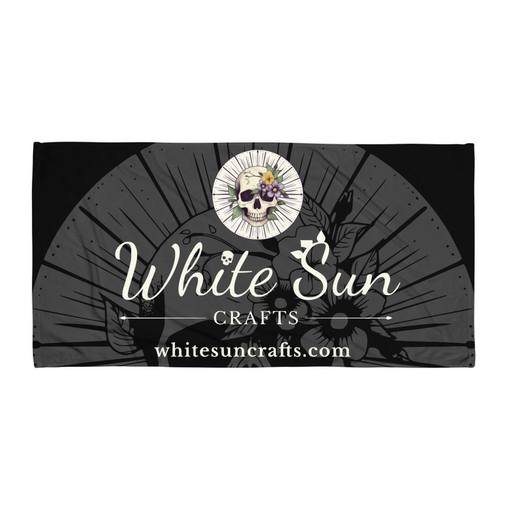 White Sun Crafts Towel